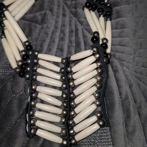 Beaded choker